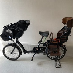 お話中～三人乗り自転車