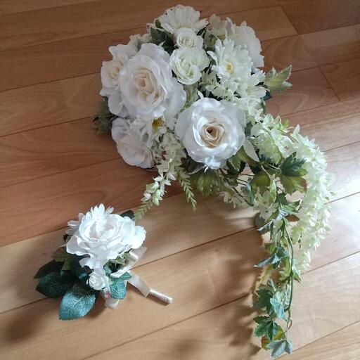 ブーケ、ブートニア、花冠