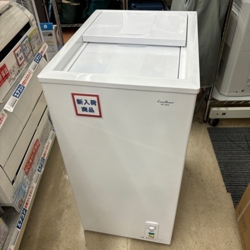 売れてます2022年製 三ツ星貿易 58L冷凍庫 冷凍ストッカー KF-58SL2793