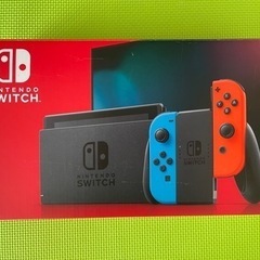 Nintendo Switch【箱・ソフト2本付き】