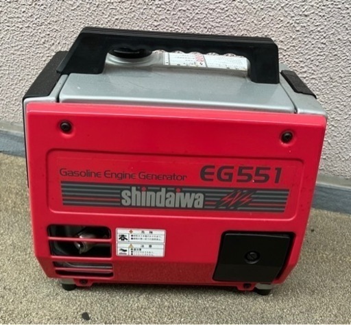[値下げ]新Daiwa 発電機　EG551