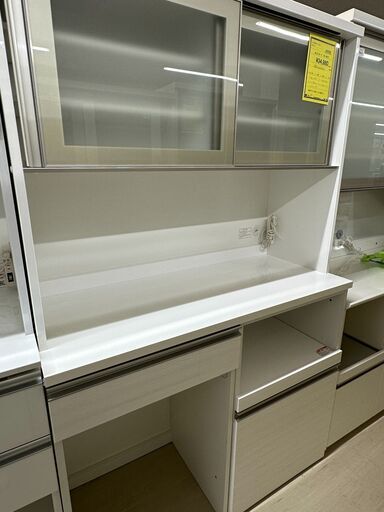 ジモティ来店特価!!　食器棚　ニトリ　ホワイト　　J-0658