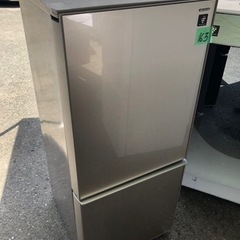 NO 163 ?北九州市内配送設置無料✨? シャープ SHARP 冷蔵庫 （137L 