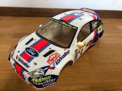 再値下げ　絶版　タミヤ　フォード　フォーカス　RS WRC 01 ラジコンボディ　完成品　未走行