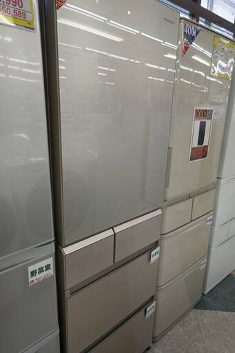 ☆Panasonic/パナソニック/426L冷蔵庫/2015年式/NR-E431GV-N/№2975☆
