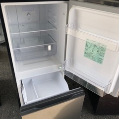 NO 165 🌈北九州市内配送設置無料✨🌈　2023年式　冷蔵庫 シルバー AQR-14N-S [幅49.5cm /135L /2ドア /右開きタイプ