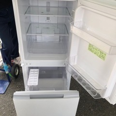 NO170 🌈北九州市内配送設置無料✨🌈　2021年式　シャープ 152L 2ドアノンフロン冷蔵庫 keyword キーワードホワイト SJ15E8KW