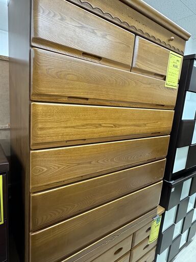 ジモティ来店特価!!　タンス　ブラウン　　J-0663