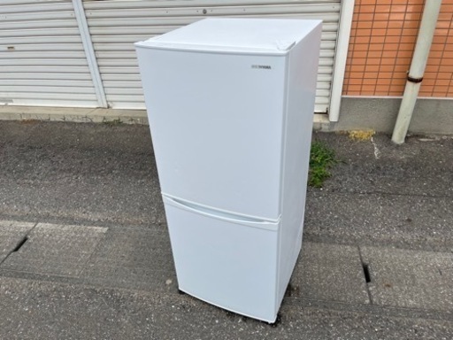 アイリスオーヤマ ノンフロン冷凍冷蔵庫 IRSD-14A-W 2020年製
