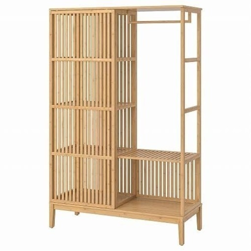 【ほぼ新品】IKEA ノールドシーサ ワードローブ 衣装棚