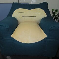 R307 日本限定 POKEMON ポケモン カビゴン ビーズクッション ソファ 座