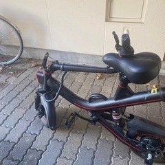 電動自転車ハンドベル折りたたみ　