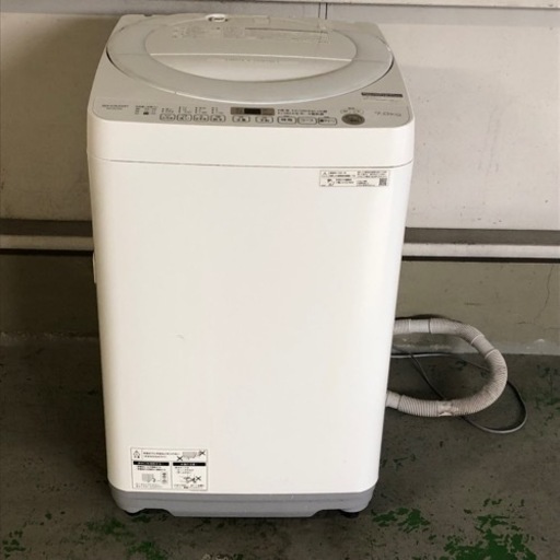 SHARP 洗濯機 7.0kg 2021年製　ES-KS70W