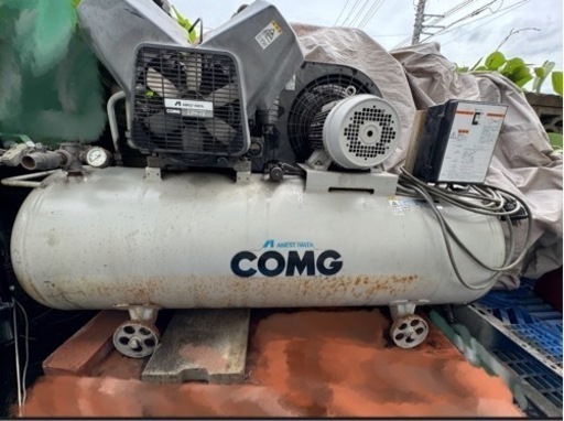 アネスト岩田コンプレッサー　220L TLP37-14