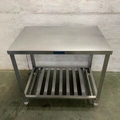 ステンレス台 厨房機器 作業台 業務用 W900×D600×H770mm Y0021