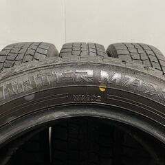DUNLOP WINTER MAXX WM02 215/55R17 17インチ スタッドレス 4本 21年製 エスティマ ジューク ティアナ エスクード等　(KTK093)クレジットカード QRコード決済可能
