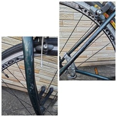 中古自転車 2×7段変速 485MM ロードバイク軽整備済み 防犯登録対応 町田市 相模原市 MM298    