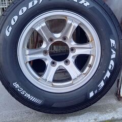 GOOD YEAR EAGLE アルミ夏タイヤ 195/80R15 107/105LT