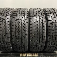 DUNLOP WINTER MAXX WM02 195/65R16 16インチ スタッドレス 4本 21年製 バリ溝 ロッキー ライズ レックス等　(MTO177)クレジットカード QRコード決済可能