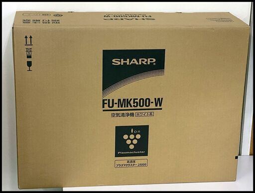 未使用 シャープ FU-MK500-W 空気清浄機 壁掛け／棚置き兼用型 プラズマクラスター 25000