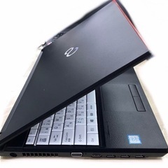 161M FUJITSU ノートパソコン メモリ16GB SSD512GB Office付き