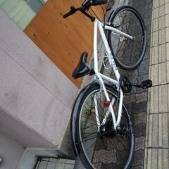 [BRIDGESTONE]SCHLEIN(シュライン)26吋 ジュニアスポーツバイク アルミ/7speed/オーロラホワイト