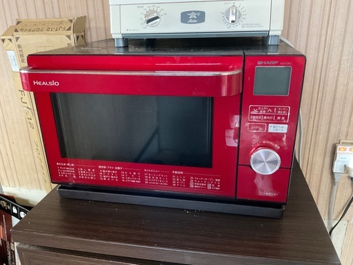【受渡決定】電子レンジ　ヘルシオ　汚れあり