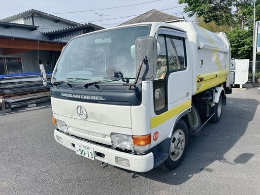 ★車検付き★ 平成6年 パッカー車 日産 ニッサンディーゼル フジマイティ― LP508 2トン 2t 塵芥車 マニュアル 茨城県 0515い1 P