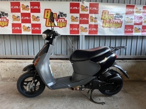 無料配送可!! Let's4 レッツ4 スズキ 原付　バッテリー新品、タイヤ交換済み