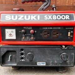 ＜整備済＞SUZUKI ポータブルエンジン発電機 現品管理番号：0609JPV1