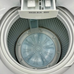 桐生店【現状品】j6-35 AQUA 洗濯機 AQW-V8N(W) 2023年製