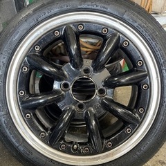 ワタナベ ホイール 14インチ PCD100 車のパーツの中古が安い！激安で  