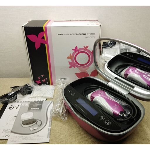 【ほぼ未使用】脱毛器 ケノン NIPL-2080 シャインピンク V7.1