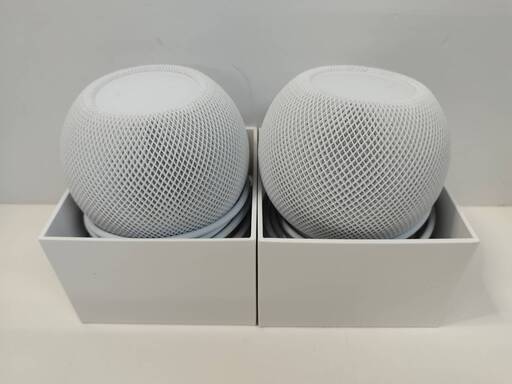 Apple HomePod mini/A2374〈MYH2J/A〉2台まとめ売り！ - スピーカー 