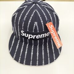 ★ジモティー割有★　Supreme　ボックスロゴ　ニューエラ　57.7㎝　IK-730