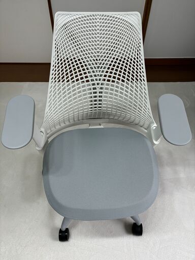 【Herman Miller】ハーマンミラー　セイルチェア、ホワイト白