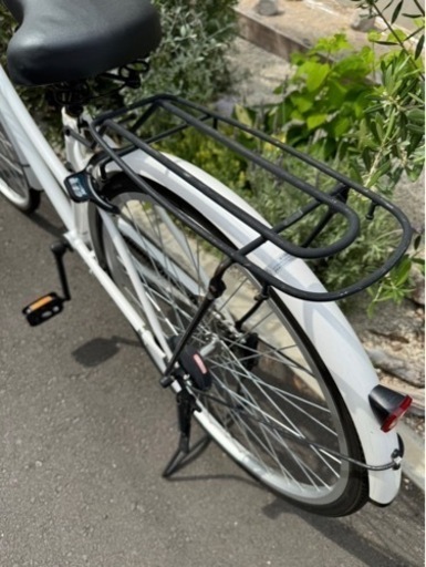 Raphia 自転車 26インチ ブラック/シルバー 【中古】