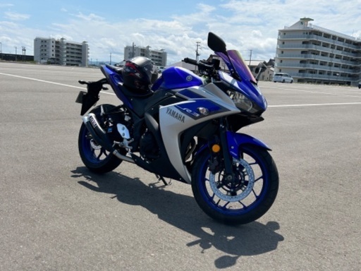 車検令和7年5月 YZF-R3 社外フルエキ IXYL 距離2万キロ代