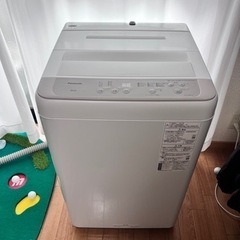 【極美品】Panasonic 洗濯機 6kg2021年製