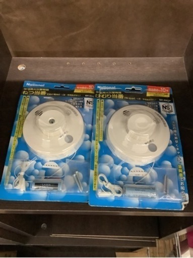 ナショナル　住宅用火災警報器　けむり当番　　リサイクルショップ宮崎屋　佐土原店　24.8.27F