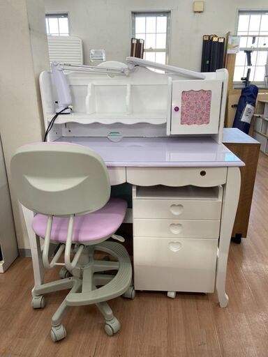 学習机セット 学習机 袖机 椅子 ※赤枠使用感ある箇所あります写真で確認下さい 自社配送時代引き可※現金、クレジット、スマホ決済対応※