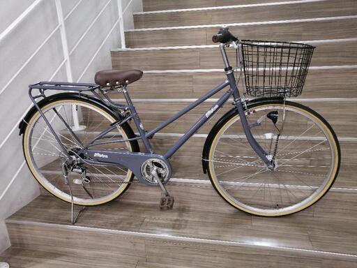 中古車 自転車 27インチ ブルー
