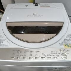 配送可【東芝】6K洗濯機★2020年製　分解クリーニング済/6ヶ月保証付　管理番号11806