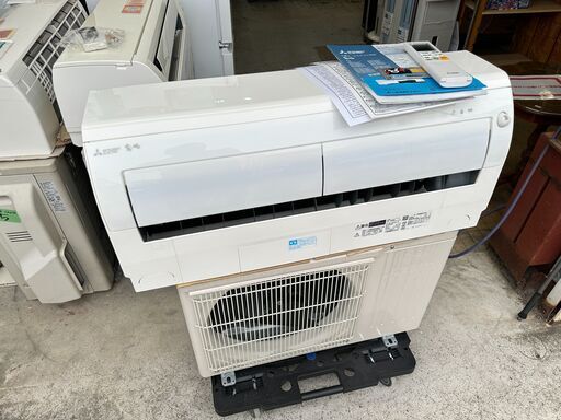 【動作保証あり】MITSUBISHI 2021年 2.2kw 6畳用 冷暖房ルームエアコン MSZ-BXV2221 ②【管理KR489】