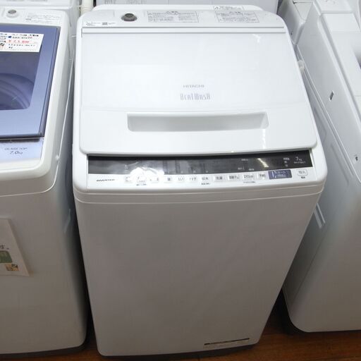 日立 7.0kg洗濯機 2019年製 BW-V70EE7 【モノ市場東浦店】41