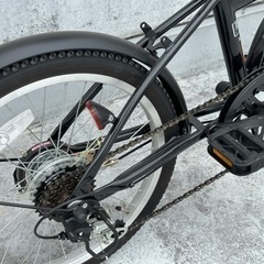 新品同様！6段変速　20インチ折りたたみ自転車！ミニベロ
