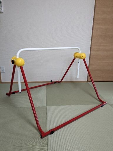 室内　こども鉄棒  ツムラ　高さ70cmから　組立不要
