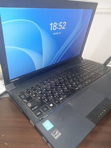 東芝　高速SSD240G　Core i5搭載 メモリ大容量8G USB3.0　大画面15インチ