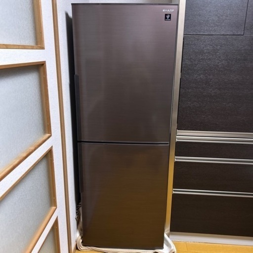 完売　SHARP  ノンフロン冷凍冷蔵庫  SJ-PD28E-T  2018年製