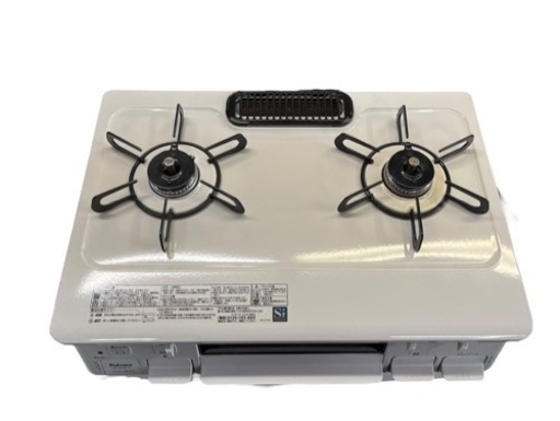 NO.1526 【2022年製】 パロマ ガステーブル 二口コンロ PA-S45H-L 都市ガス用 中古 家電 キッチン家電 調理器具 NO.1526 【2022年製】 パロマ ガステーブル 二口コンロ PA-S45H-L 都市